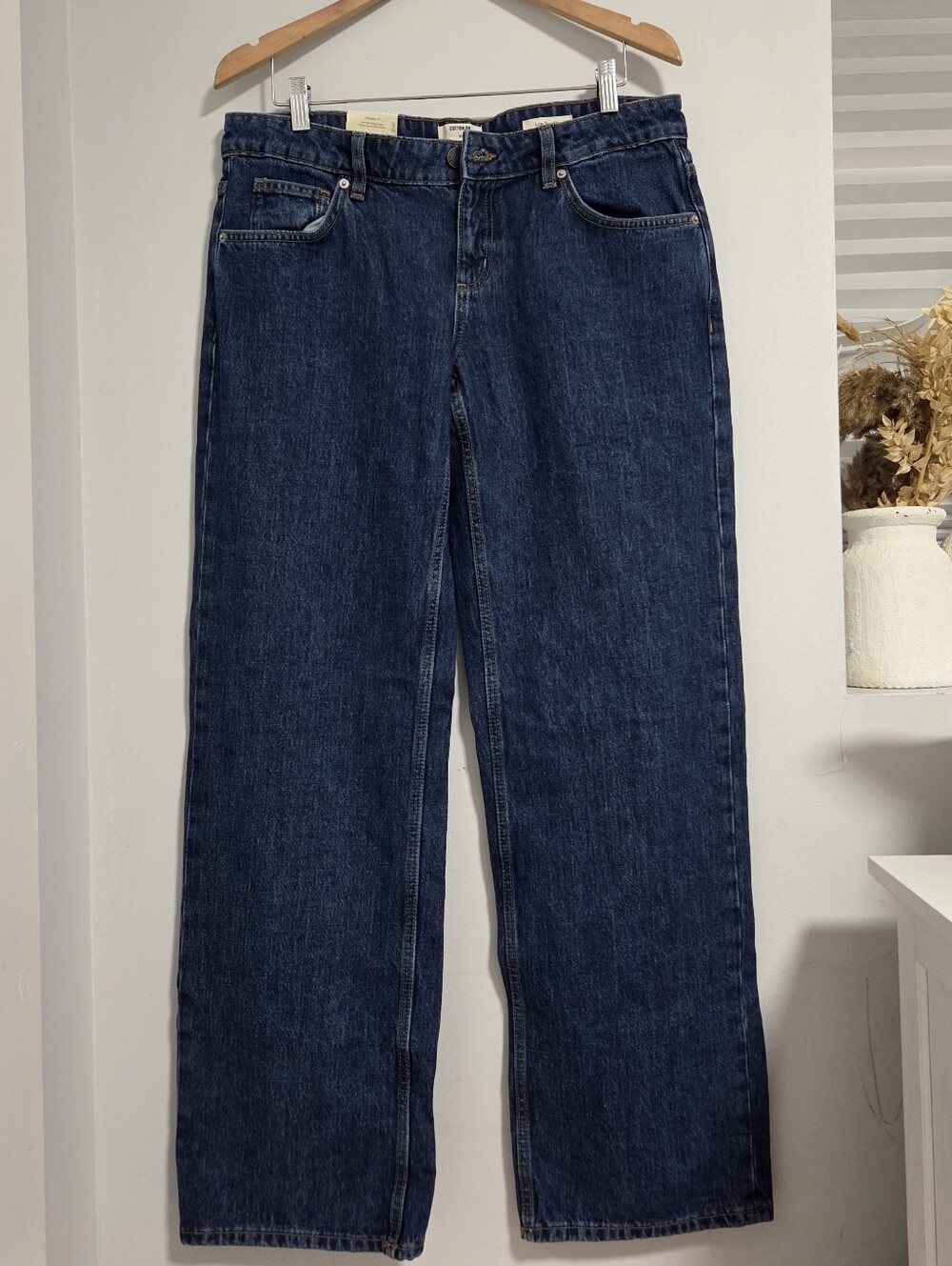 NWT  Cotton On Classic Low Straight Dark Blue Women’s Jeans